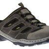 Men Rieker | Men'S Grey Black Cutout Clog