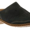 Women Jenny by Ara | Ruffina Navy Nubuck Leather Clog