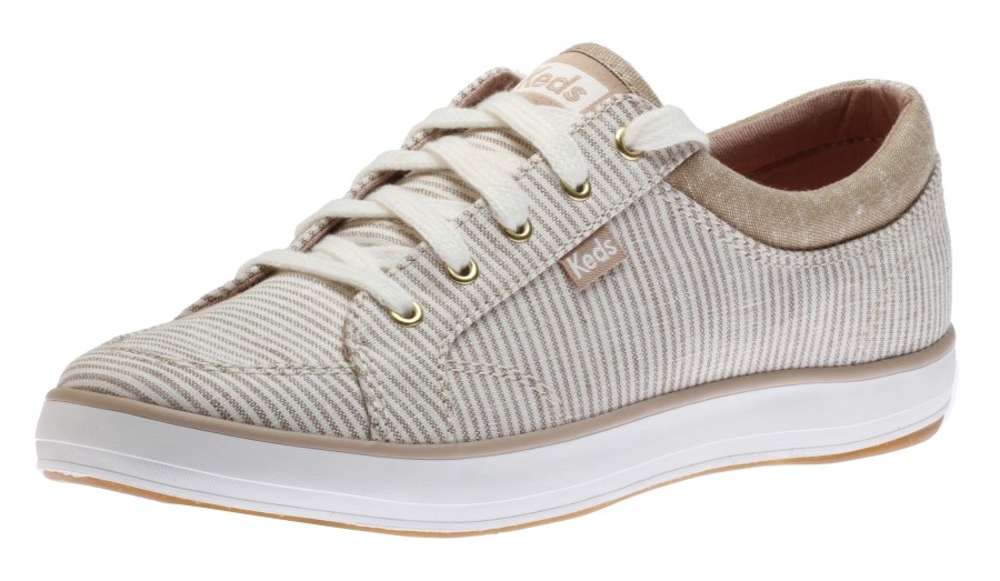 Women Keds | Center Stripe Walnut