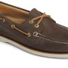 Men Sperry | Men'S Gold Cup Authentic Original Brown Leather Two Eye Boat Shoe