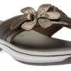 Women Clarks | Brinkley Flor Pewter