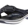 Women Clarks | Breeze Sea Navy Thong Sandal