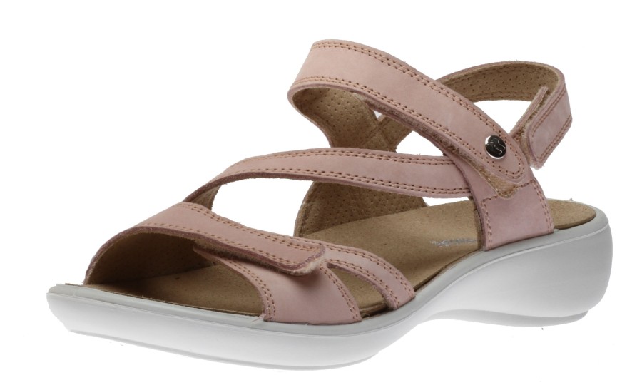 Women Romika | Ibiza 105 Beige Leather Slingback Sandal