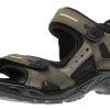 Men Ecco | Yucatan Moon Rock Sport Sandal