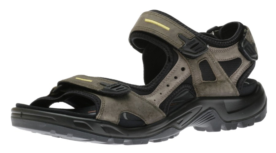 Men Ecco | Yucatan Moon Rock Sport Sandal