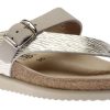 Women Mephisto | Helen Zebra Grey Thong Sandal