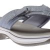 Women Clarks | Breeze Sea Lavender Thong Sandal