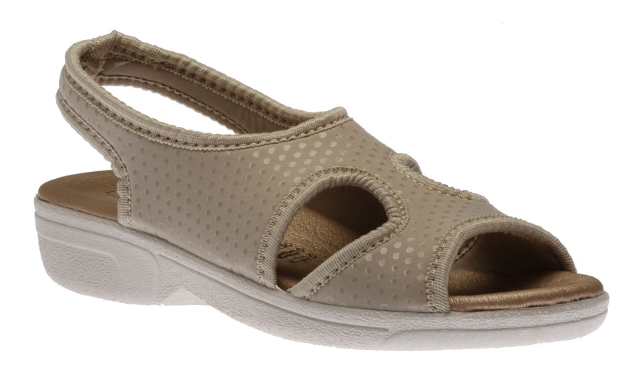 Women Italian Comf | Sandal Biege Pd