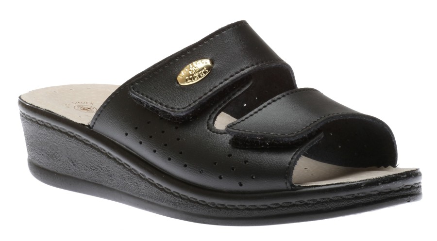 Women Lady Diana | Sandal Black