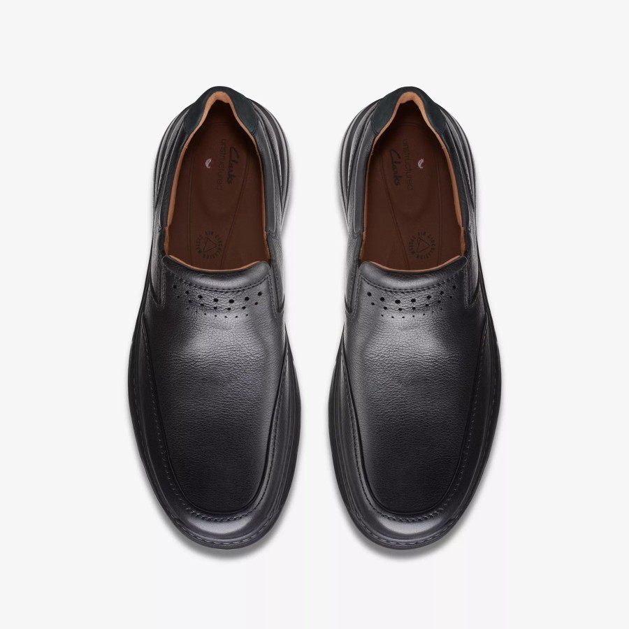 Men Clarks | Unbrawley Step Black