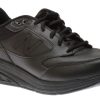 Men New Balance | Mw928Bk3 Black Leather Lace-Up Walking Shoe