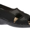 Women Italian Comf | Sandal Black Pd