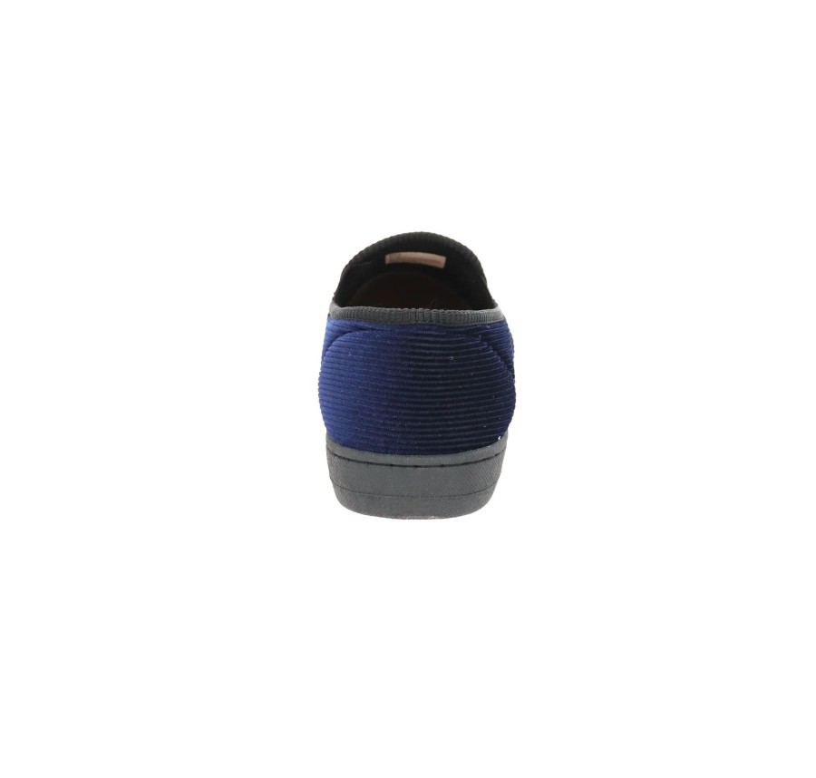 Men Foamtreads | Regal Navy Slip-On Slipper