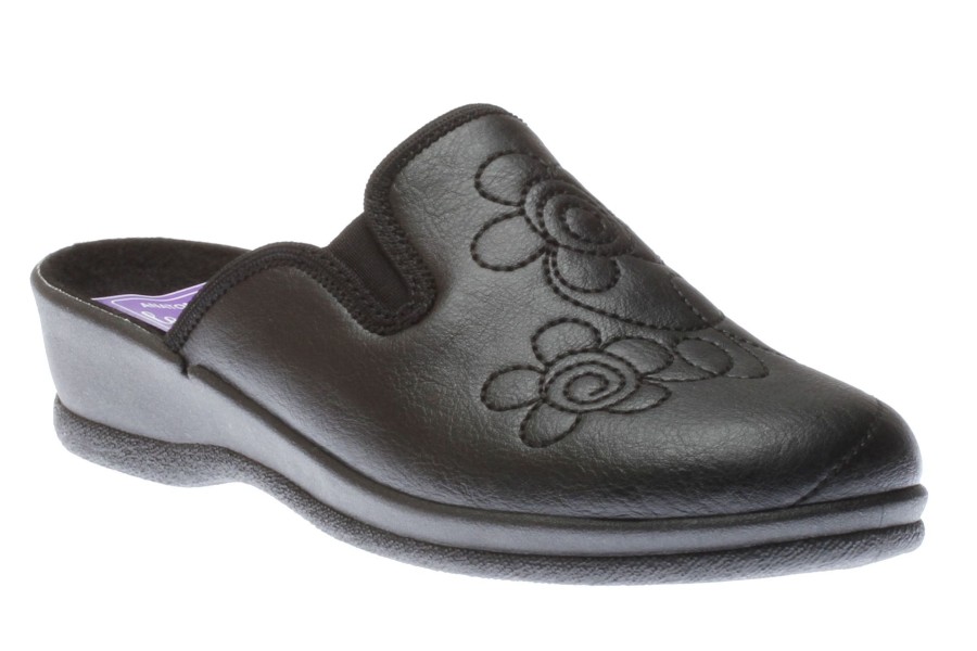 Women Lady Diana | Clog Black