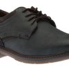 Men Relife | Men'S Jeans Blue Lace-Up Oxford Dress Shoe