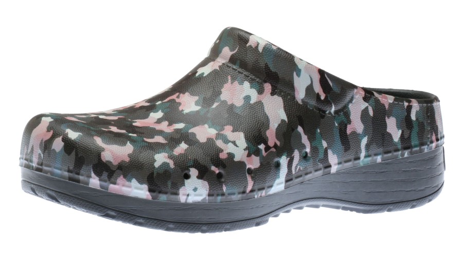 Women Dansko | Kane Camouflage Print Eva Clog