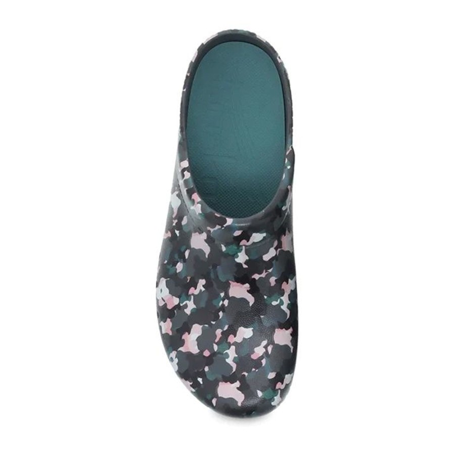 Women Dansko | Kane Camouflage Print Eva Clog