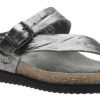 Women Mephisto | Helen Metallic Grey Thong Sandal