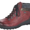 Women Rieker | Eagle Wine Lace-Up Ankle Boot