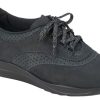 Women SAS Shoes | Walk Easy Nero Nubuck Leather Walking Shoe