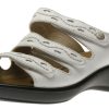 Women Romika | Ibiza 66 White Leather Slide Sandal