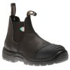 Women Blundstone | Blundstone 168 - Work & Safety Rubber Toe Cap Black Boot