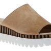 Women Gabor | 64.663.14 Caramel Brown Slide Wedge Sandal