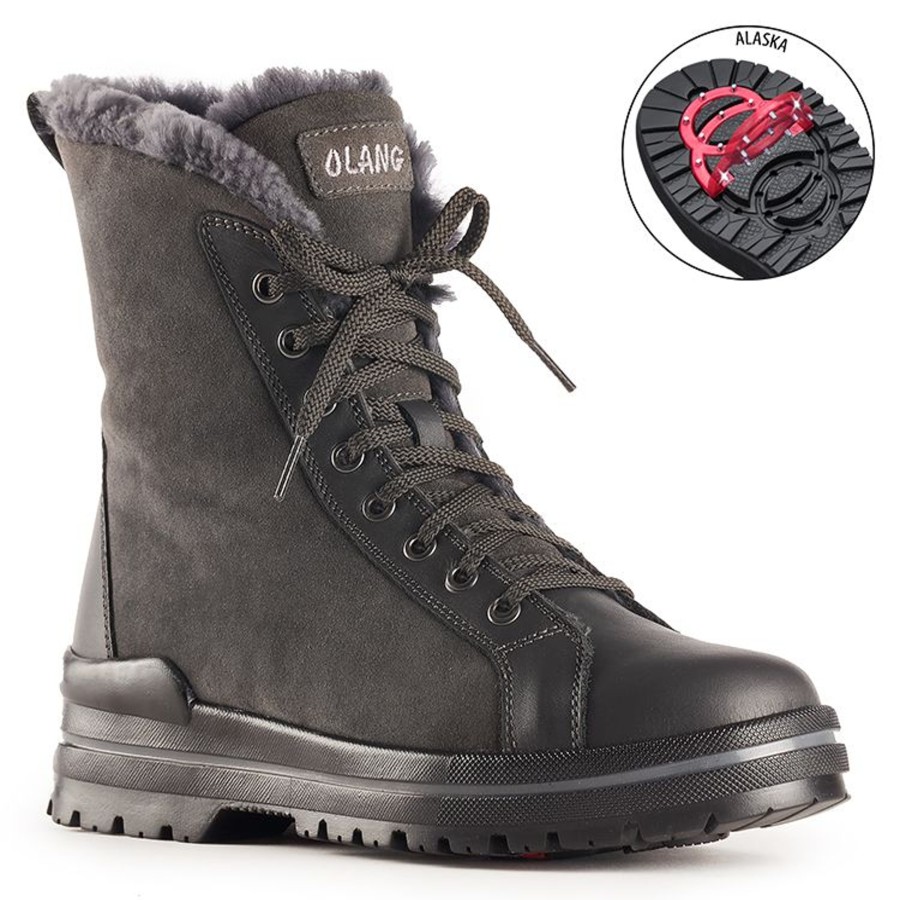 Women Olang | Zaide Anthracite Winter Boot