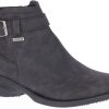 Women Merrell | Westbrook Bluff Black Waterproof Ankle Boot