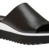 Women Gabor | 44.613.27 Black White Slide Sandal