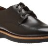 Men Dunham | Clyde Black Leather Plain Toe Oxford Shoe