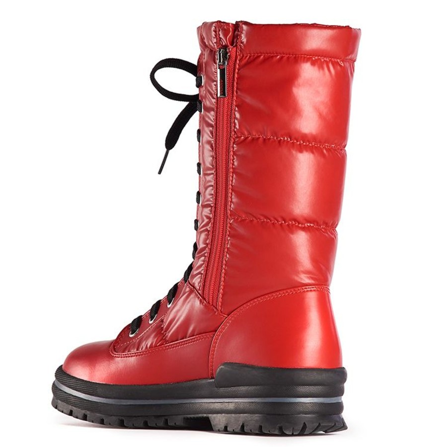 Women Olang | Glamour Red Winter Boot