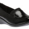 Women Stefannia Italy | Slip On Black Patent