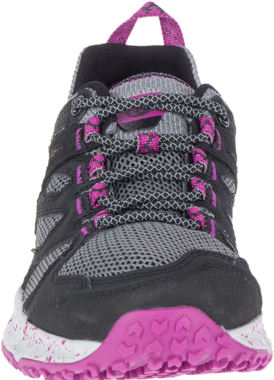 Women Merrell | Hydrotrekker Black - Pink Hiking Shoe