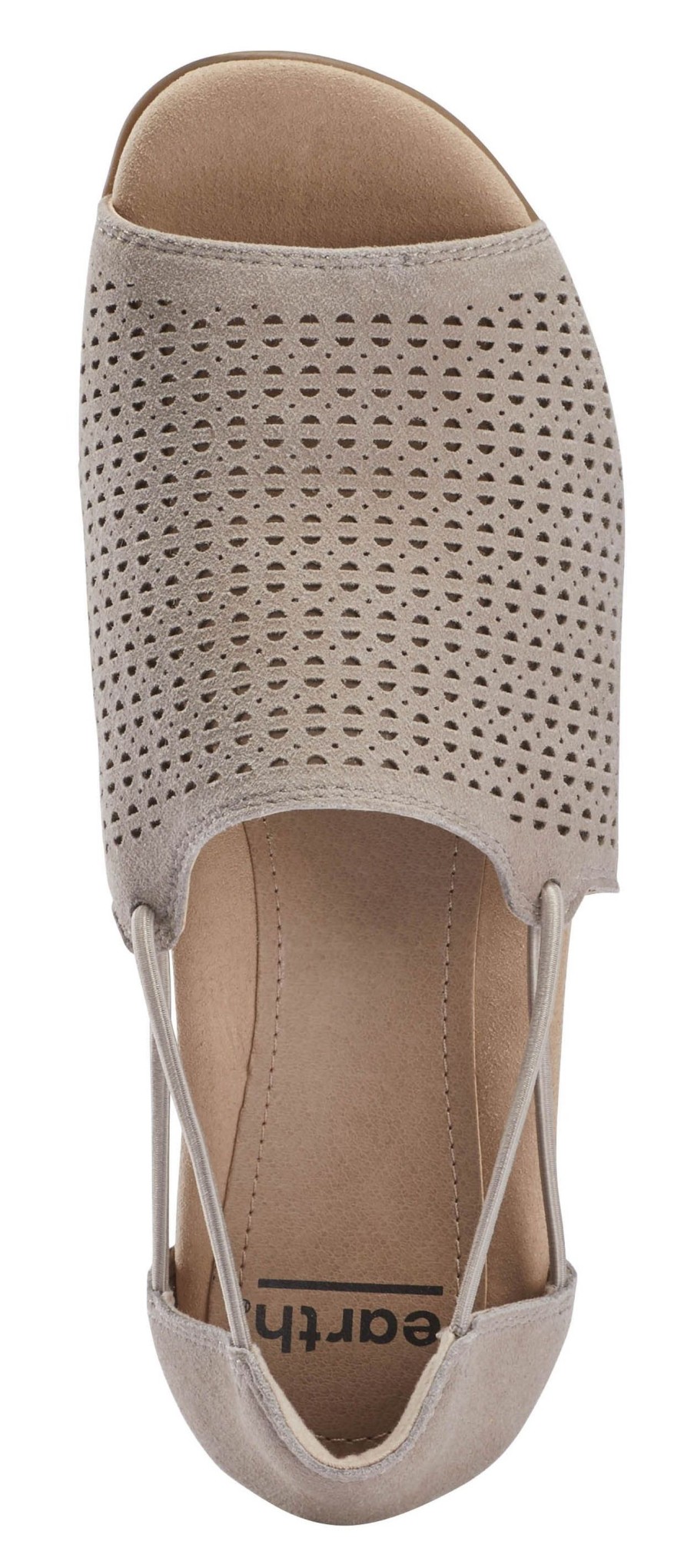 Women Earth | Alder Abra Ginger Beige Suede Slip-On Sandal