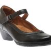 Women Cobb Hill | Laurel Black Leather Mary Jane