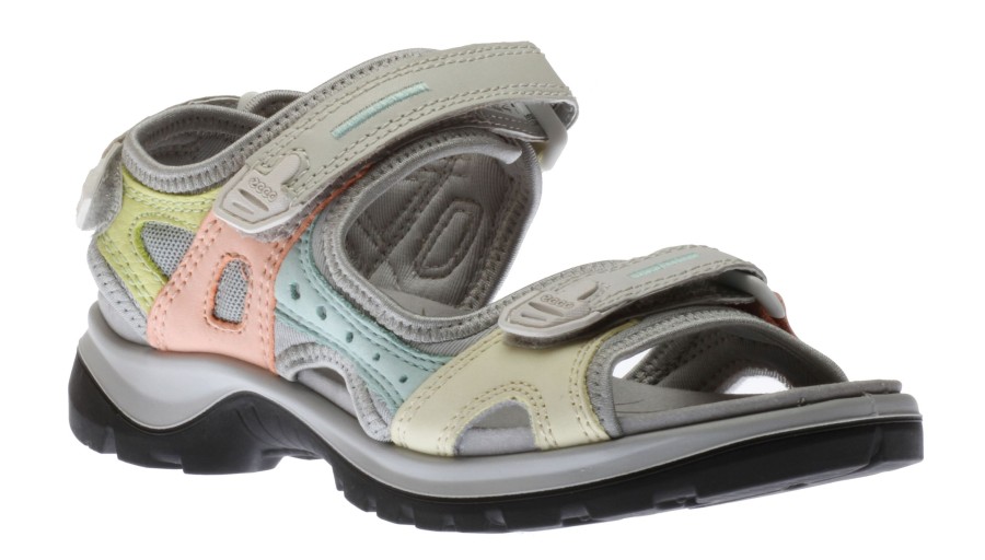 Women Ecco | Offroad Yucatan Multicolour Shadow Sport Sandal