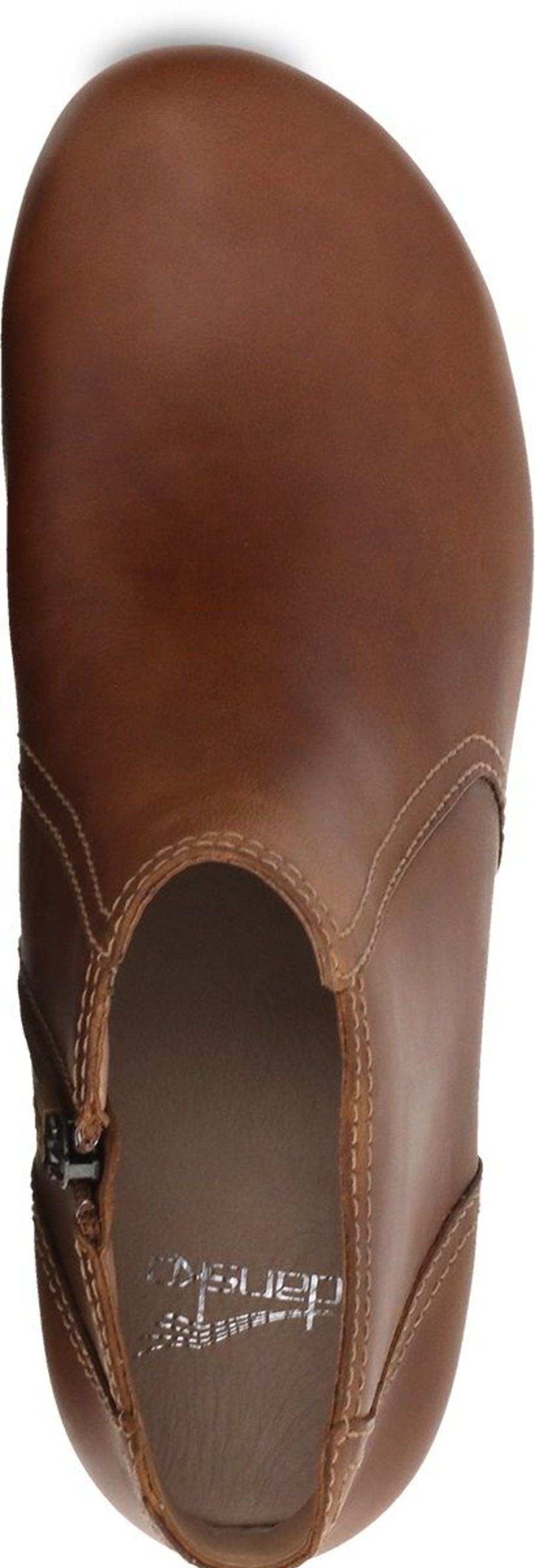 Women Dansko | Barbara Tan Brown Oiled Leather Ankle Boot