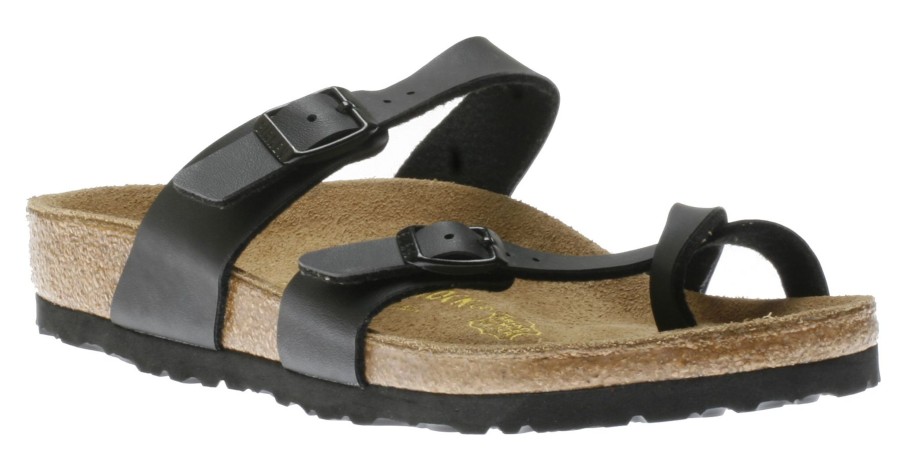 Women Birkenstock | Mayari Birko-Flor Black Sandal