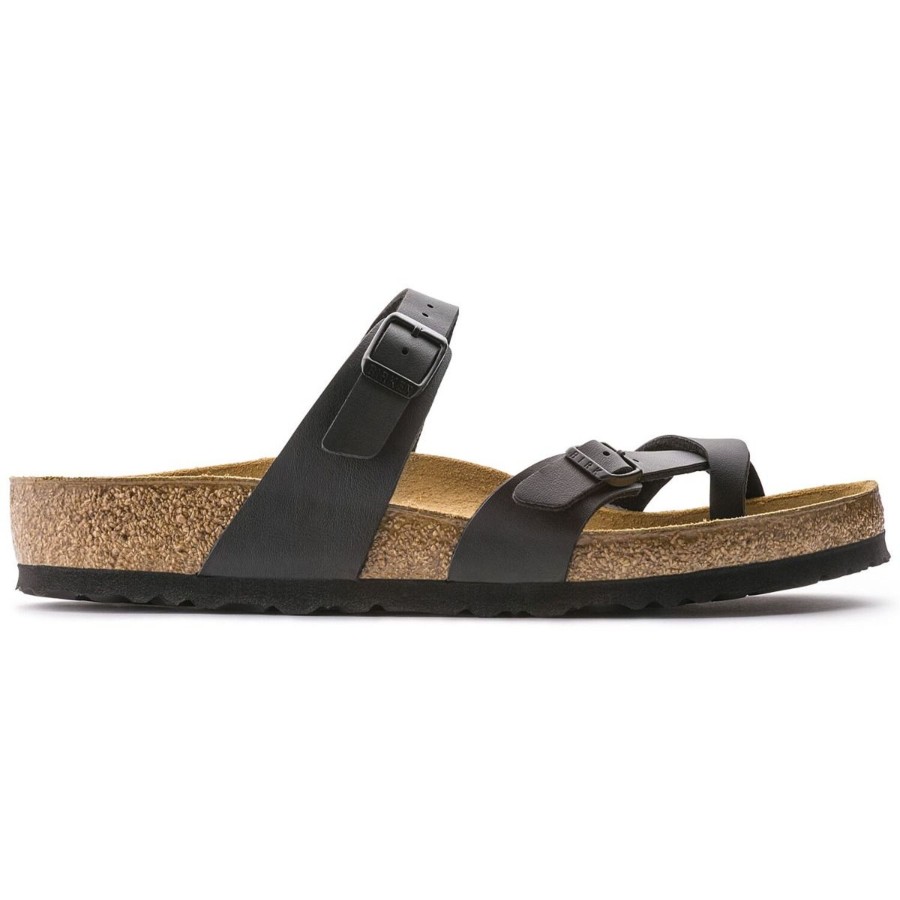 Women Birkenstock | Mayari Birko-Flor Black Sandal