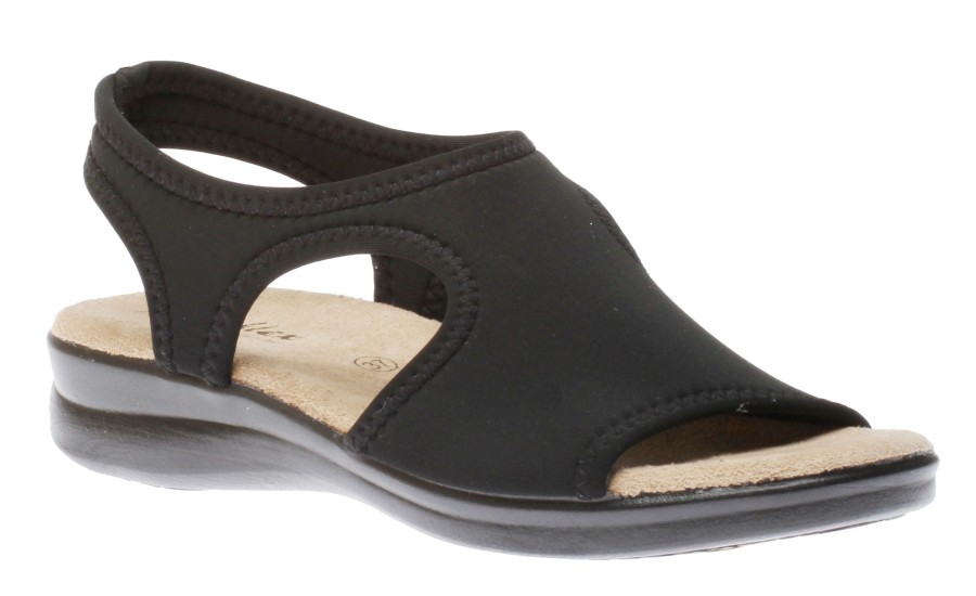 Women Polyflex | Ladies Sandal Black