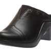 Women Romika | Saint Tropez 271 Black Leather Clog