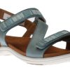 Women Cobb Hill | Rubey Blue Asymmetrical Strappy Sandal