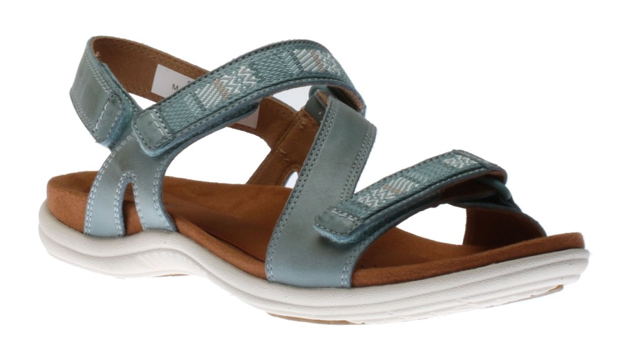 Women Cobb Hill | Rubey Blue Asymmetrical Strappy Sandal