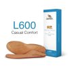 Accessories Aetrex | L600 Men'S Casual Orthotics - Insole For Everyday Shoes