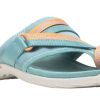 Women Merrell | Terran 3 Cush Post Mineral Blue Thong Sandal