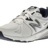 Men New Balance | Mx857Wn2 White Leather Cross-Training Shoe