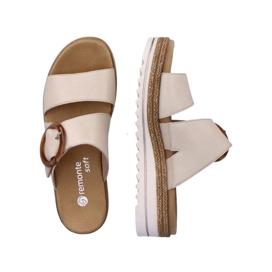 Women Remonte | Slide Velcro White K