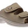 Women Italian Comf | Velcro Biege Pd