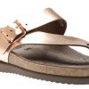 Women Mephisto | Helen Bronze Leather Thong Sandal